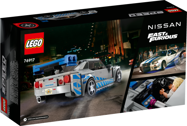LEGO® Speed Champions - 76917 - 2 Fast 2 Furious – Nissan Skyline GT-R (R34)